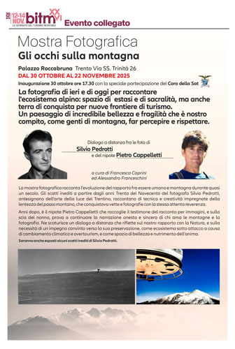 MOSTRA FOTOGRAFICA: Gli occhi sulla montagna.